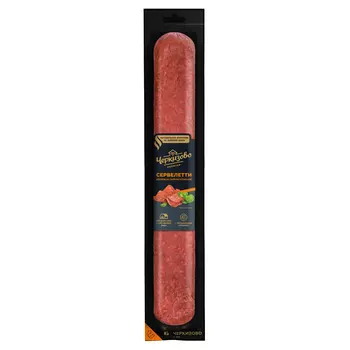 Колбаса сырокопченая Черкизово Премиум Сервелетти, кг