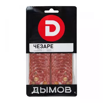 Колбаса сырокопченая Дымов Чезаре с фундуком, 90 г