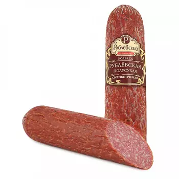 Колбаса сырокопченая Рублевский МК Рублевская полусухая, 270 г