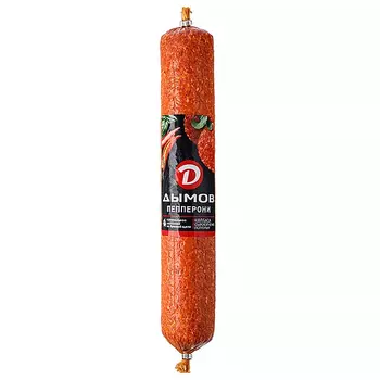 Колбаса сырокопчёная Дымов Пепперони, кг