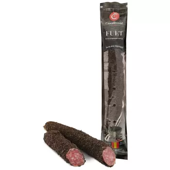 Колбаса сыровяленая Casademont Фуэт в чёрном перце, 155 г
