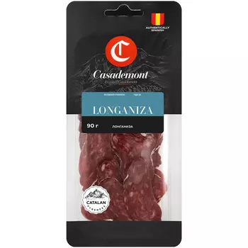 Колбаса сыровяленая Casademont Лонганиза сухая, 90 г
