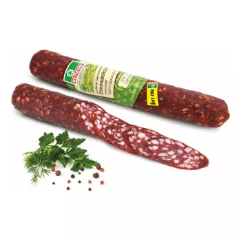 Колбаса Велком Брауншвейгская сырокопченая, кг