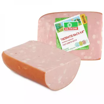 Колбаса Велком Любительская вареная, кг
