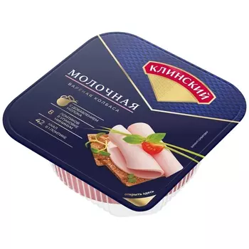 Колбаса вареная Клинский МК Молочная нарезка 190 г