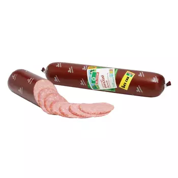 Колбаса варено-копченая Велком Сервелат Финский, 580 г