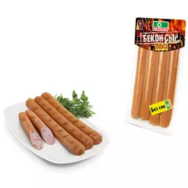 Колбаски Велком BBQ Бекон/Сыр 320 г