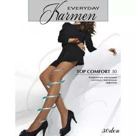 Колготки Karmen K-Top Comfort Nero 30 S/M