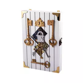 Коллаж-ключница Русские подарки Ключики 20x30x5 см 33893