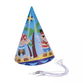 Колпак для праздника Koopman Party Пираты 8 шт