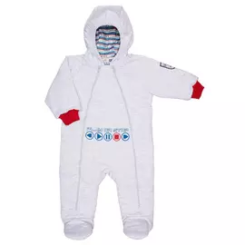 Комбинезон Lucky Child Больше пространства на синтепоне серый