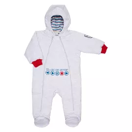 Комбинезон Lucky Child на синтепоне Больше пространства серый