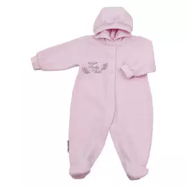 Комбинезон Lucky Child с капюшоном Ангелочки розовый