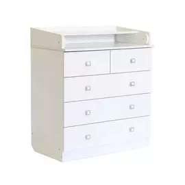 Комод Фея 1780 белый, 91,7х80,4х47,4