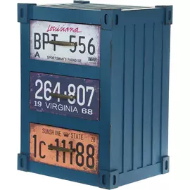 Комод Fuzhou fashion home Лофт синий 50х40х70 см