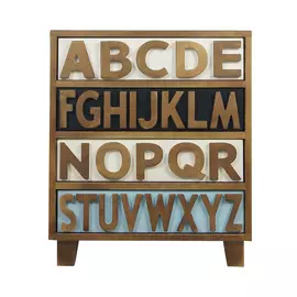 Комод Этажерка Alphabeto Birch RE-032ETG/4