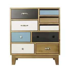 Комод Этажерка Aquarelle Birch RE-18ETG/4