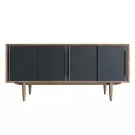 Комод Этажерка Bruni четыре дверки BR-23BL