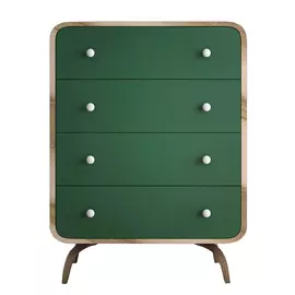 Комод Этажерка Ellipse с четырьмя ящиками EL05G