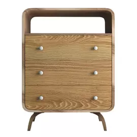 Комод Этажерка Ellipse с тремя ящиками EL04Y