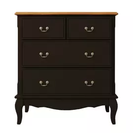 Комод Этажерка Leontina ST9335ETG/BLK