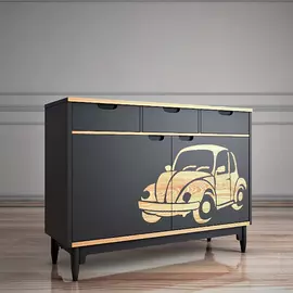 Комод с машиной Travel TRV04G