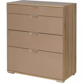 Комод Vental лайн-1 дуб санома/мокко