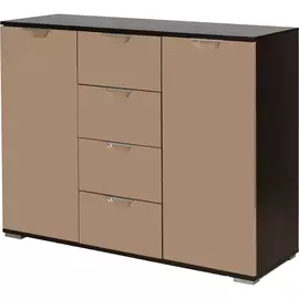 Комод Vental Лайн-4 венге/мокко