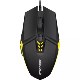 Компьютерная мышь Jet.A Jetaccess OM-U58 черно-желтая