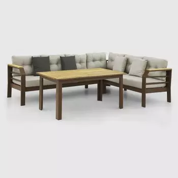 Комплект Alora Garden Assento угловой диван и стол