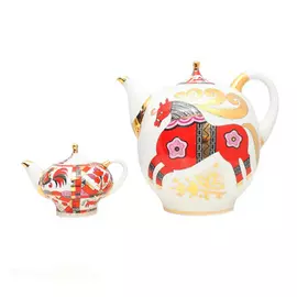 Комплект чайников ЛФЗ Красный конь