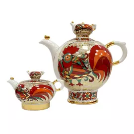 Комплект чайников ЛФЗ Красный петух