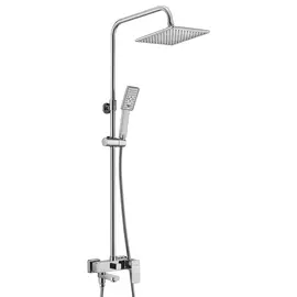 Комплект душевой Wasserkraft серебряный 20,8х55,1х115 см