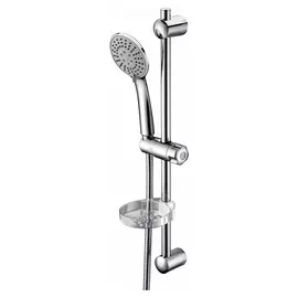Комплект душевой Wasserkraft серебряный 11х16х56,5 см