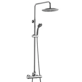 Комплект душевой Wasserkraft серебряный 28,1х59,9х143,3 см