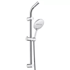 Комплект душевой Wasserkraft серебряный 16х45,1х83,5 см