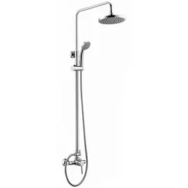 Комплект душевой Wasserkraft серебряный 21,7х57х132,8 см