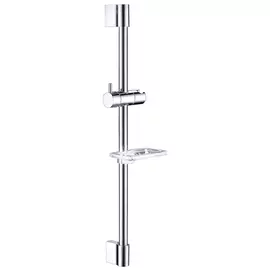 Комплект душевой Wasserkraft серебряный 13,9х15х66,5 см