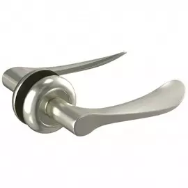 Комплект дверных ручек Локри zy-508 ss матовый никель