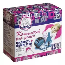 Комплект Help против комаров для детей 30 ноч