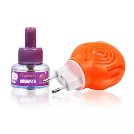 Комплект Help против комаров: фумигатор и жидкость инсектицид