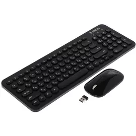 Комплект клавиатура + мышь Jet.A SlimLine KM30 W черная