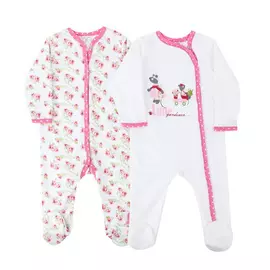 Комплект комбинезонов Lucky Child Маленькая садовница 2 шт