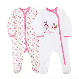 Комплект комбинезонов Lucky Child Маленькая садовница 2 шт