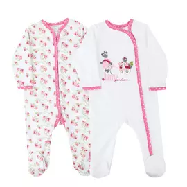 Комплект комбинезонов Lucky Child Маленькая садовница 2 шт