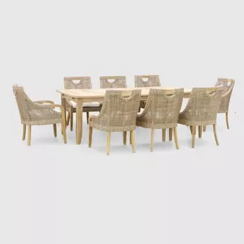 Комплект мебели Jepara curved из 9 предметов (101)