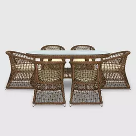 Комплект мебели NS RATTAN/MAVI 117-6TCH 7 предметов