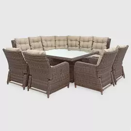 Комплект мебели Yuhang 4 кресла + 3 софы + стол