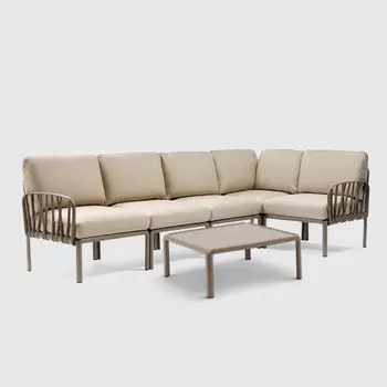 Комплект Nardi диван 294х154х88 + столик 70х70х33