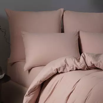 Комплект наволочек Sleepix Юко розовый 70x70 см, 2пр.